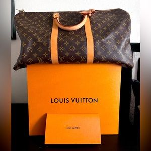 Louis Vuitton duffel bag